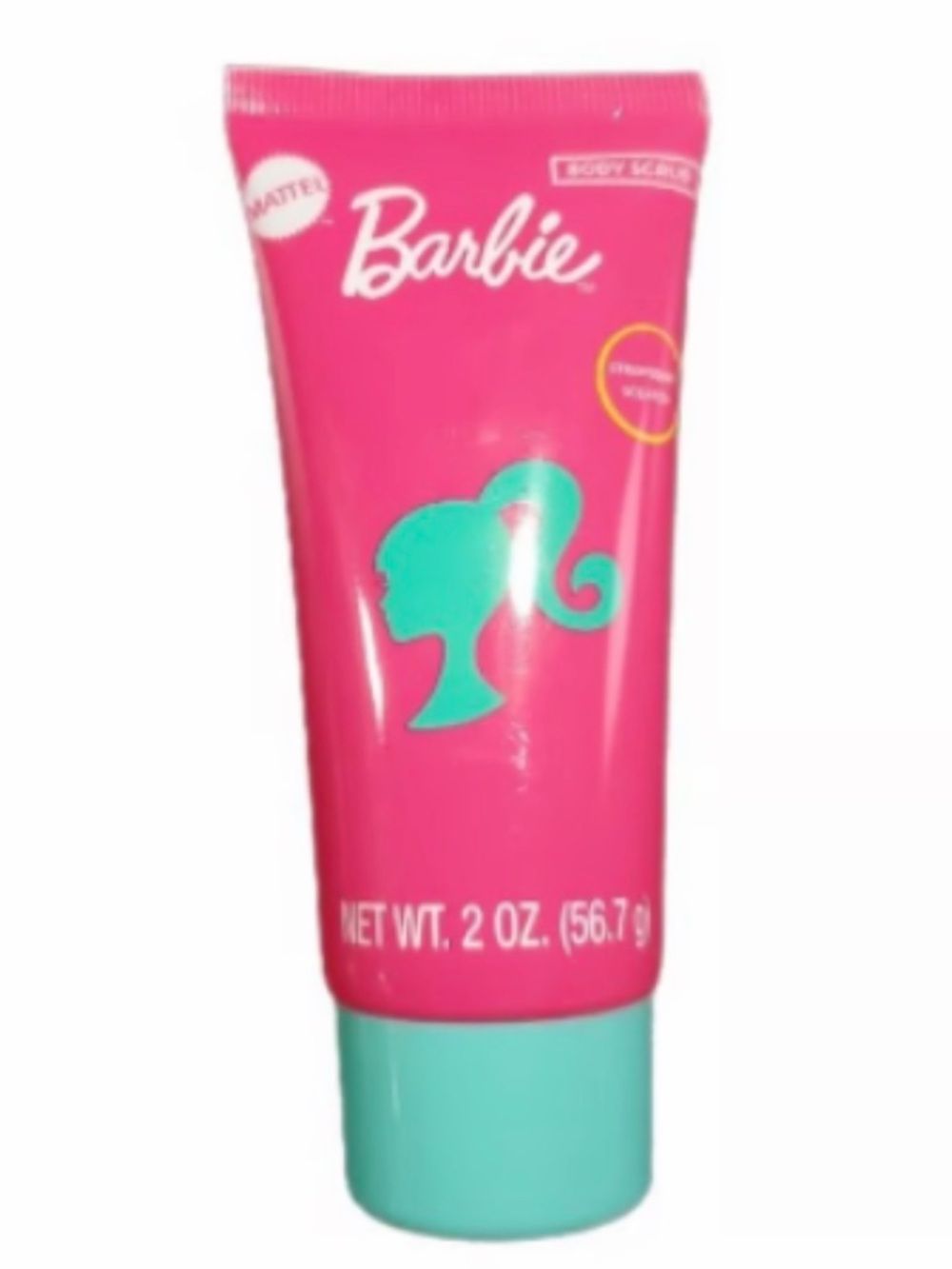Barbie Pink Body Scrub Mattel New 2 Ounces Strawberry scented bath girls Beauty